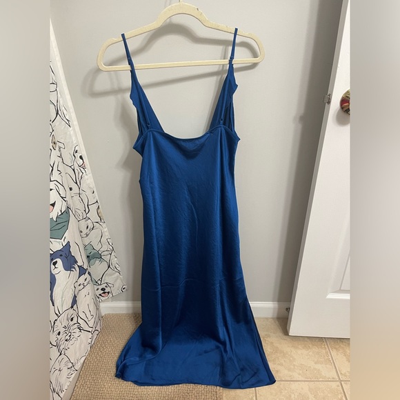 Aritzia Wilfred Scenery Dress in Ultramarine Blue in size USWXL - Picture 5 of 6